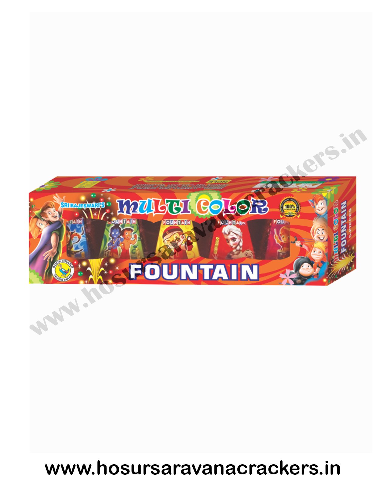 Multi Colour Fountain