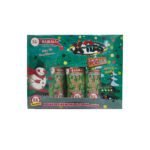 X-mas Red & Green (3pcs)