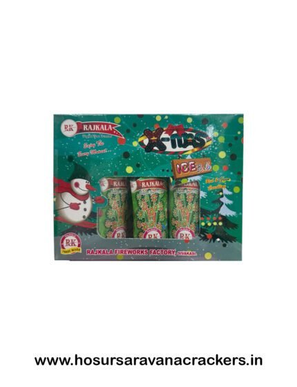 X-mas Red & Green (3pcs)