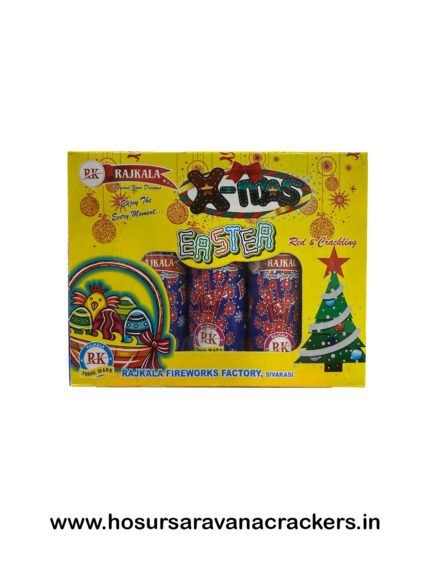 X-mas Red & Crackling (3pcs)